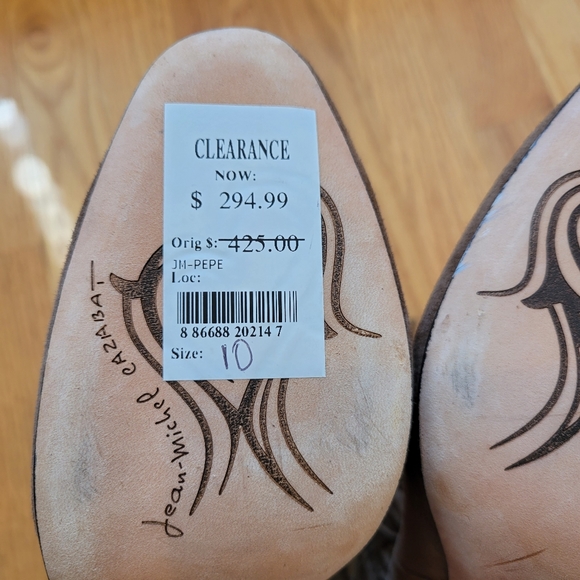 NWT Jean-Michel Cazabat Pepe Suede Fringed Boots - Picture 13 of 16